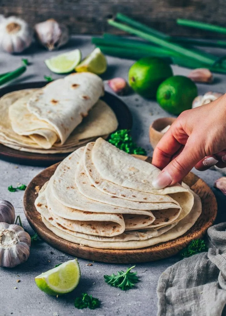 Homemade Tortillas Recipe for Tacos and Burritos