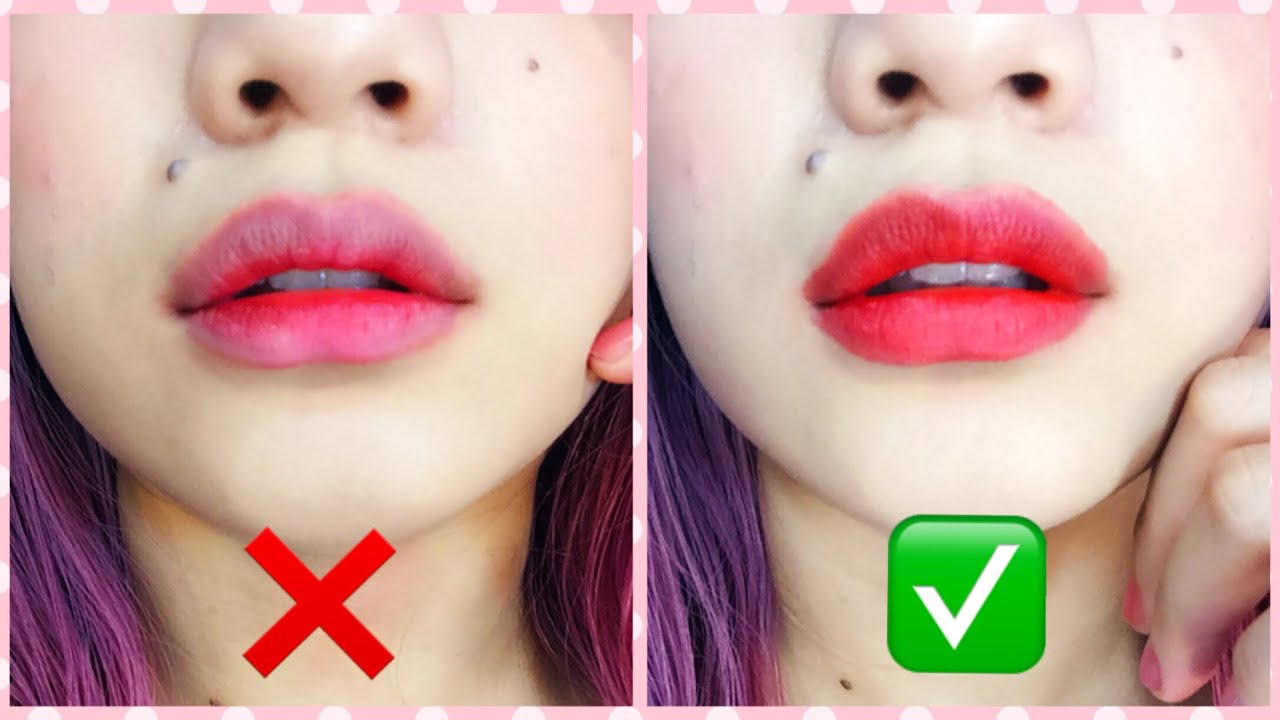 What to consider when applying lip tints?