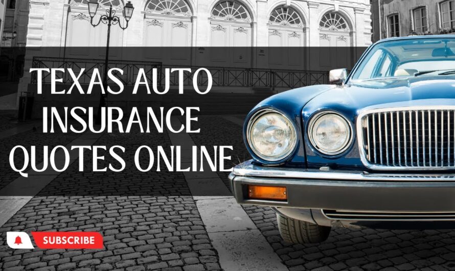 Texas Auto Insurance Quotes Online